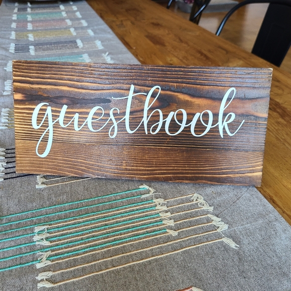 Rustic Wooden Wedding Signs - Picture 5 of 12